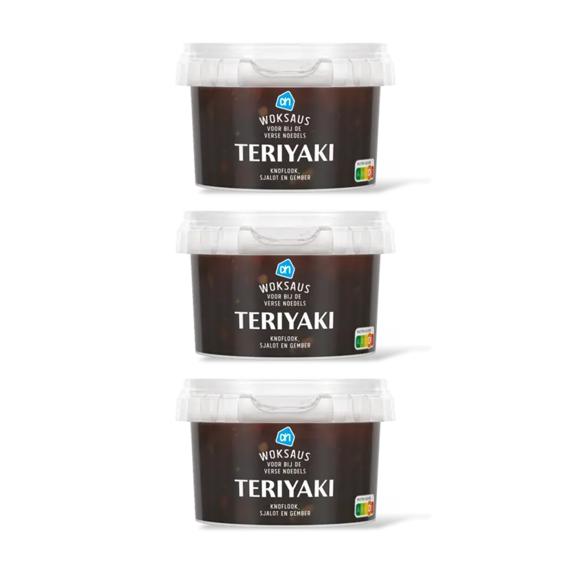 AH Woksaus teriyaki 3-pack