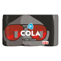 AH Cola no sugar mini 6-pack