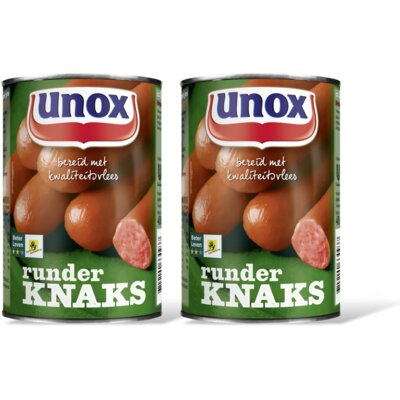 Unox Runder knaks 2-pack