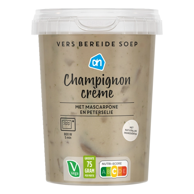 AH Verse soep champignon crème