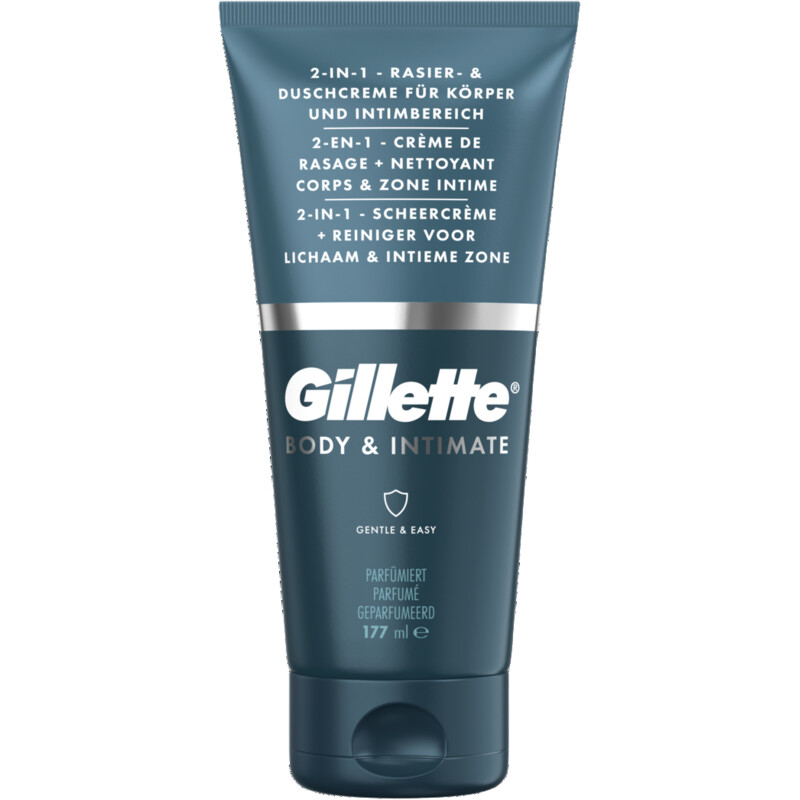 Een afbeelding van Gillette Intimate 2-1 scheercrème + reiniger