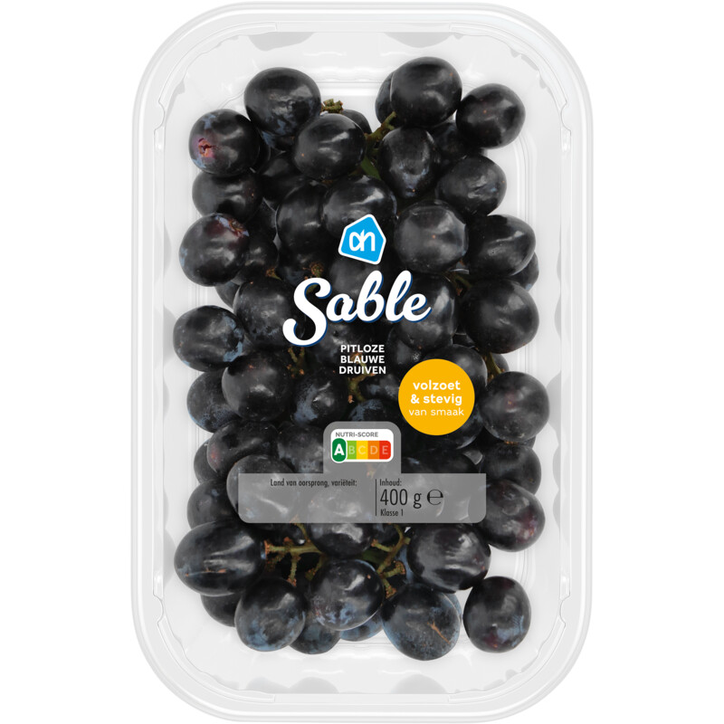 AH Sable pitloze blauwe druiven