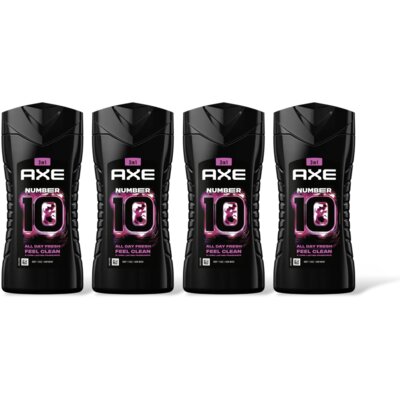 pdp-image-Axe 3in1 number 10 showergel 4-pack