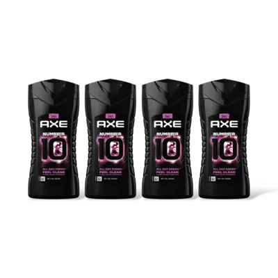 pdp-image-Axe 3in1 number 10 showergel 4-pack
