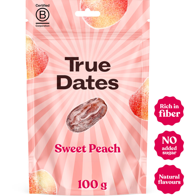True Dates Sweet peach
