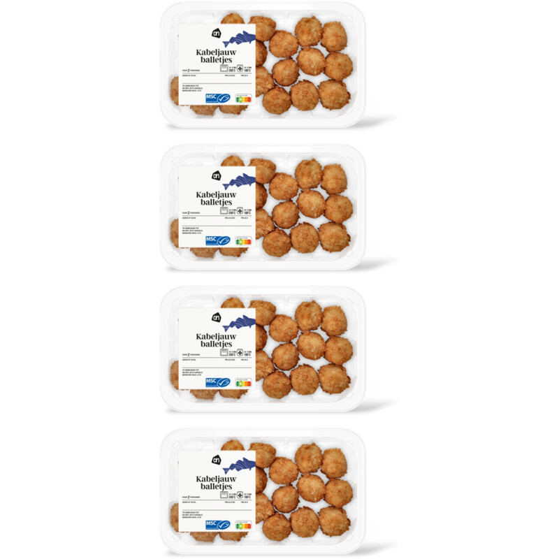 AH Kabeljauwballetjes 4-pack