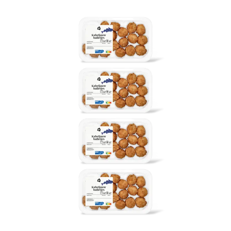 AH Kabeljauwballetjes 4-pack