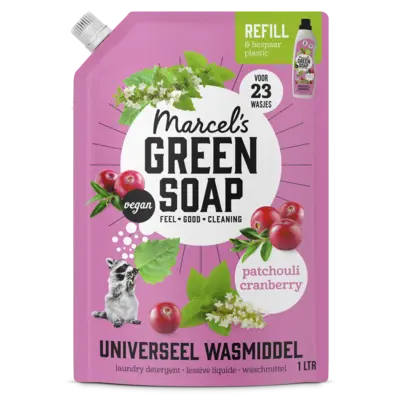 pdp-image-Marcel's Green Soap Wasmiddel patchouli cranberry navulling