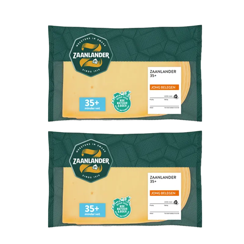 AH Zaanlander Jong belegen 35+ plakken 2-pack