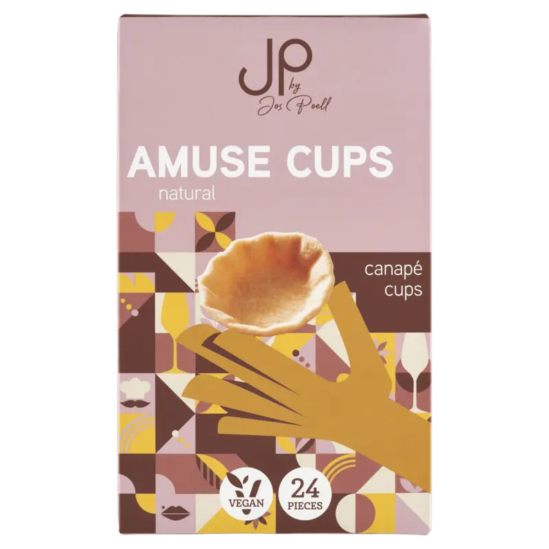 JP by Jos Poell Krokante cupjes naturel