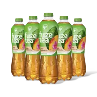 Fuze Tea Black ice tea peach hibiscus 5-pack
