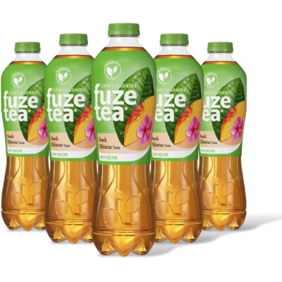 pdp-image-Fuze Tea Black ice tea peach hibiscus 5-pack