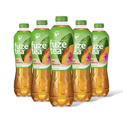 pdp-image-Fuze Tea Black ice tea peach hibiscus 5-pack