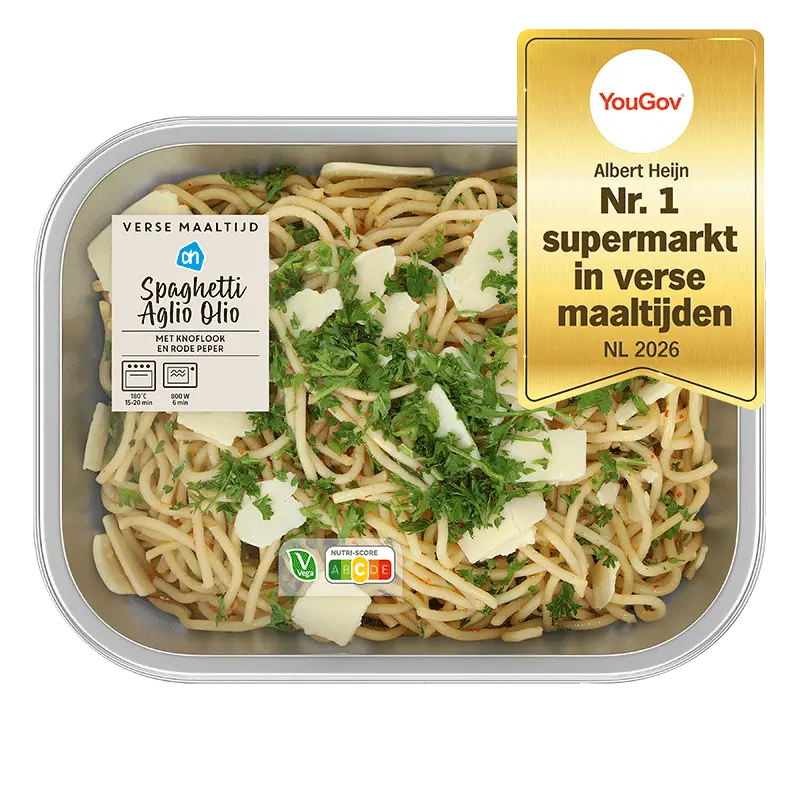 AH Uit eigen keuken spaghetti aglio olio