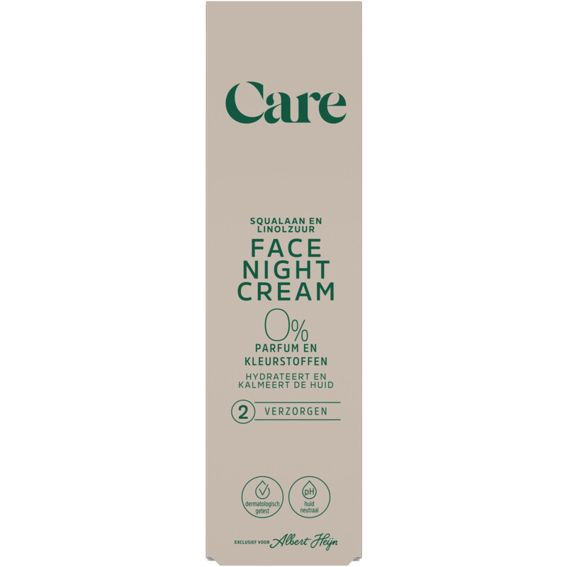 Een afbeelding van Care Face night cream
