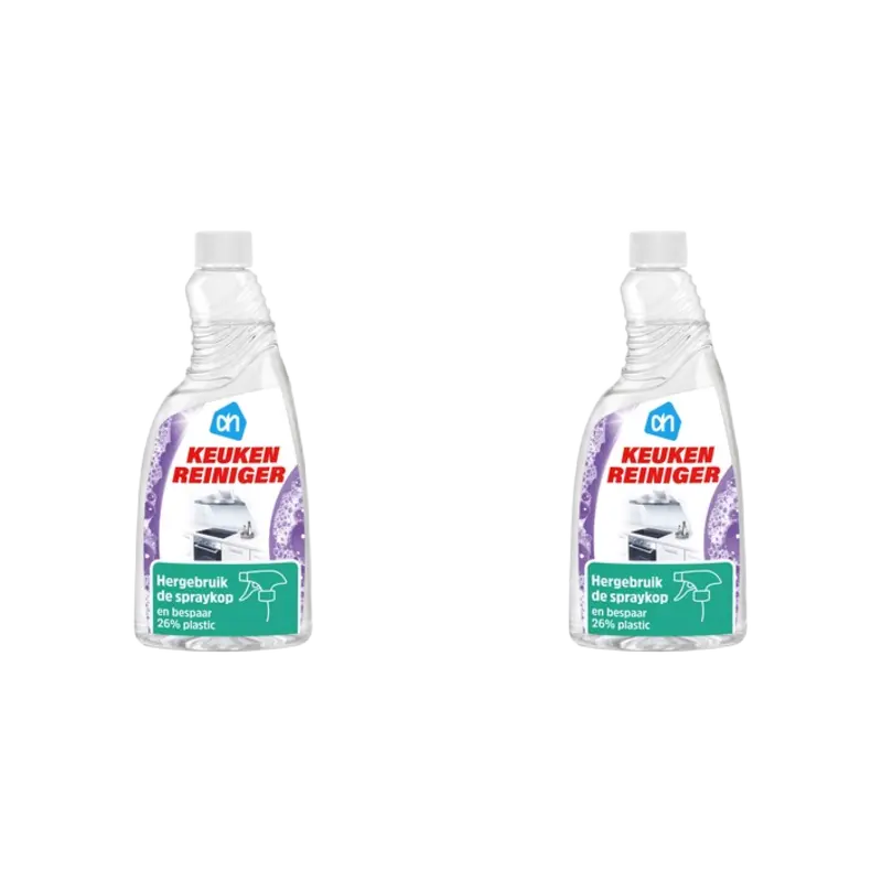 AH keukenreiniger spray navul 2-pack