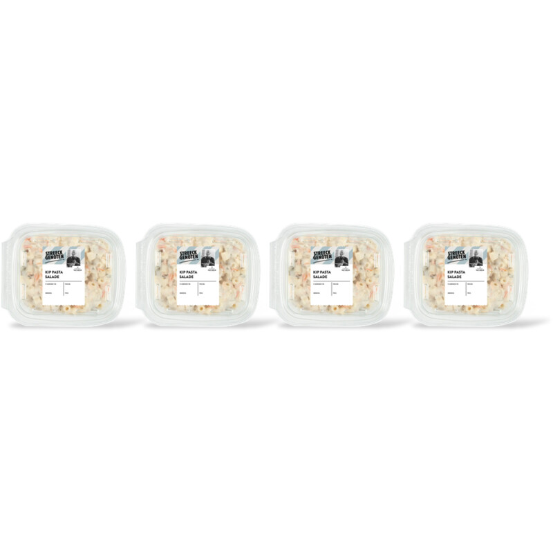 Streeckgenoten Kip pastasalade 4-pack