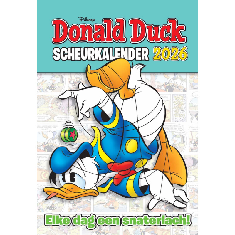 Een afbeelding van D duck scheurkalender