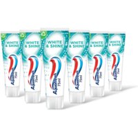 Aquafresh White & shine tandpasta 6-pack