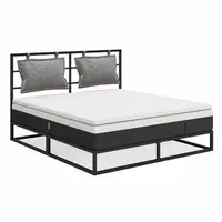 Emma Bed + matras + topper 180 x 200 cm