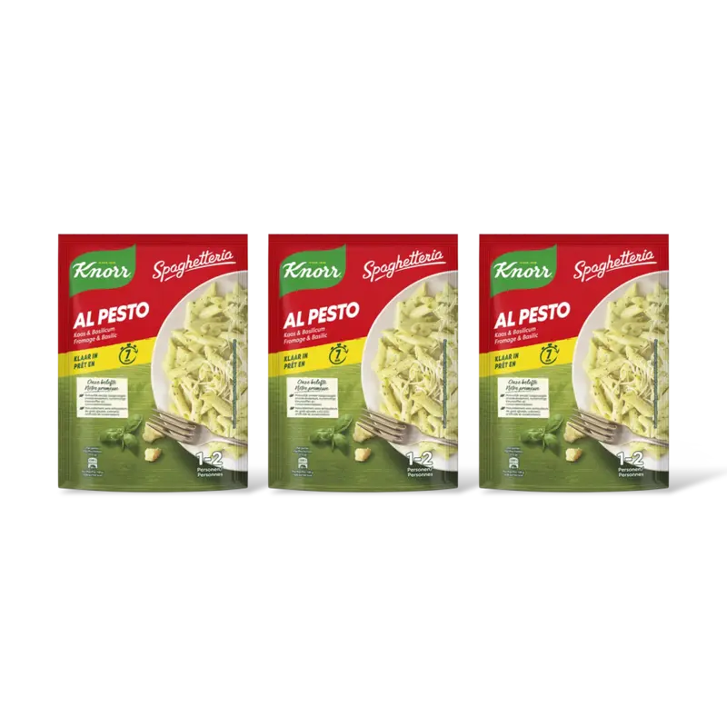 Spaghetteria al pesto 3-pack