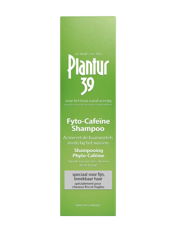 Plantur 39 Fyto cafeïn shamp fijn en breekb haar