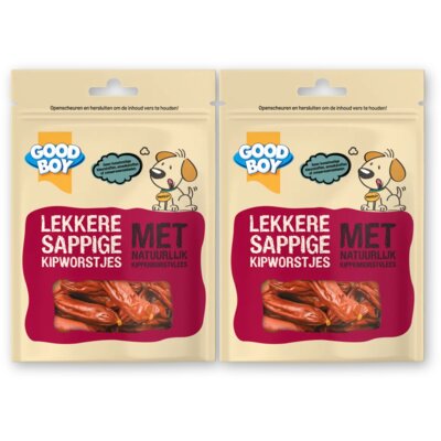 pdp-image-Good boy Lekkere sappige kipworstjes 2-pack