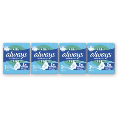 pdp-image-Always Maandverband Normal Wings 4-pak