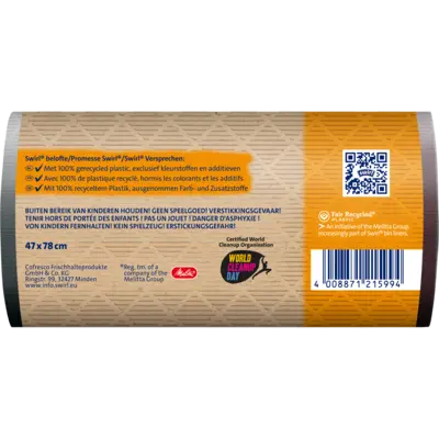 pdp-image-Swirl Vuilniszakken embossed trekband 30 liter