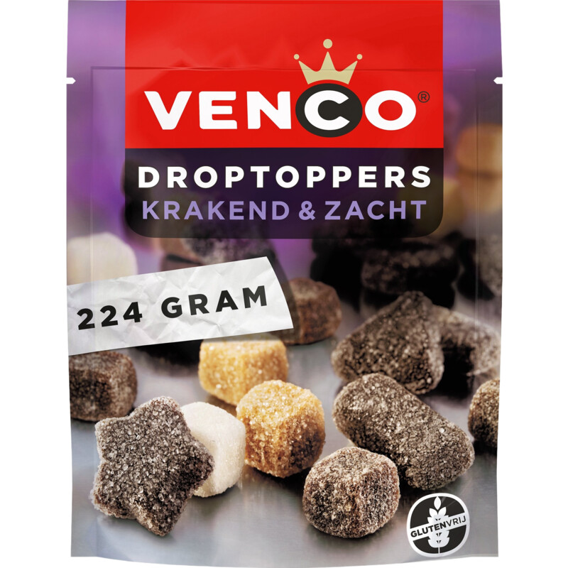 Een afbeelding van Venco Droptoppers krakend en zacht