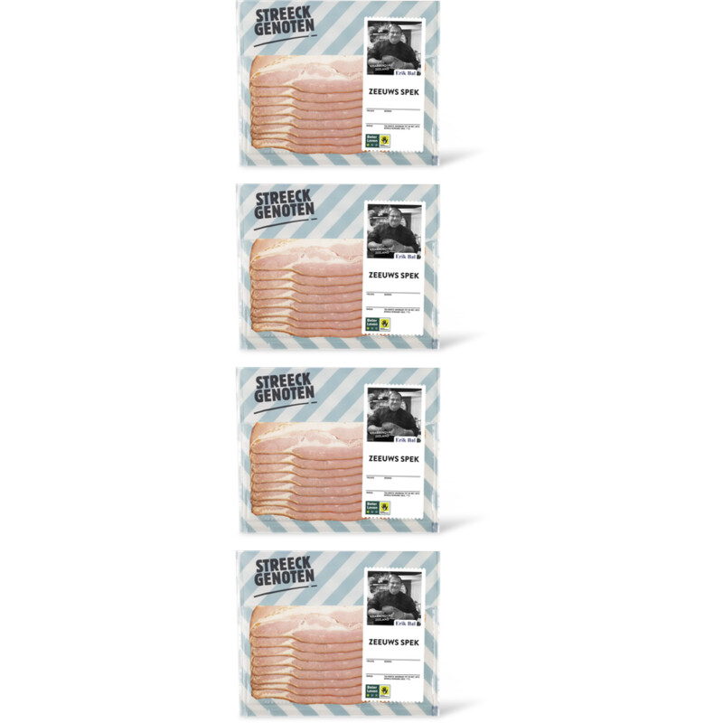 Streeckgenoten Zeeuws spek 4-pck