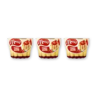 Mona Vanillepudding met aardbeiensaus 3-pack