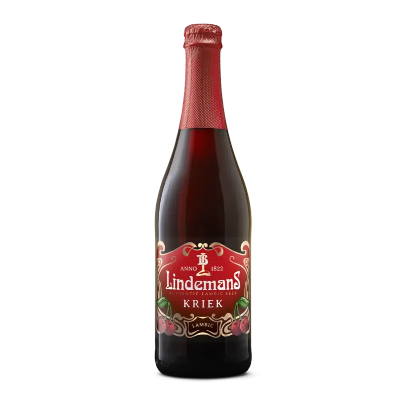 Kriek lambic beer bel