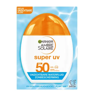 pdp-image-Ambre Solaire Super UV water fluid transparent spf50+