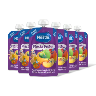 pdp-image-Nestlé Fiesta fruits knijpfruit appel 12m+ 6pck