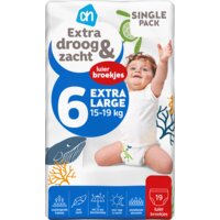 Een afbeelding van AH Extra droog en zacht pants maat 6