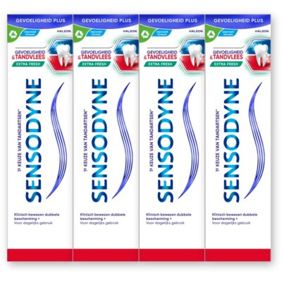 pdp-image-Sensodyne Gevoeligheid & tandvlees tandpasta 4-pck