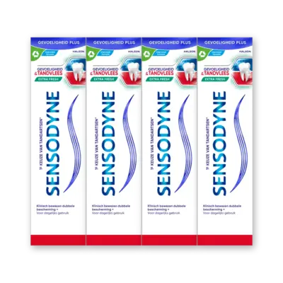 pdp-image-Sensodyne Gevoeligheid & tandvlees tandpasta 4-pck