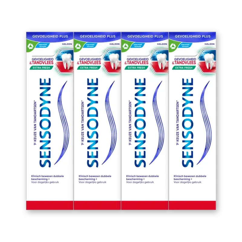 Sensodyne Gevoeligheid & tandvlees tandpasta 4-pck
