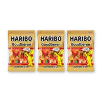 Haribo Goudberen 3-pack