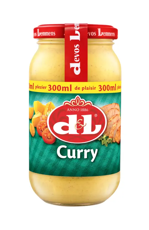 D&L Curry saus bel