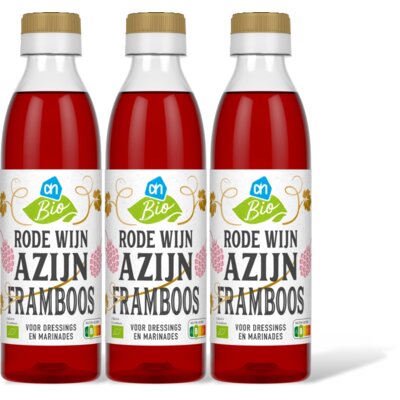 pdp-image-AH Biologisch Rode wijnazijn framboos 3-pack