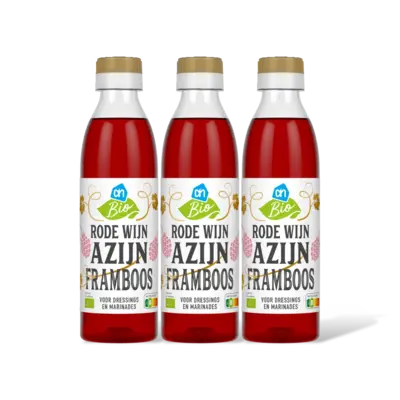 pdp-image-AH Biologisch Rode wijnazijn framboos 3-pack