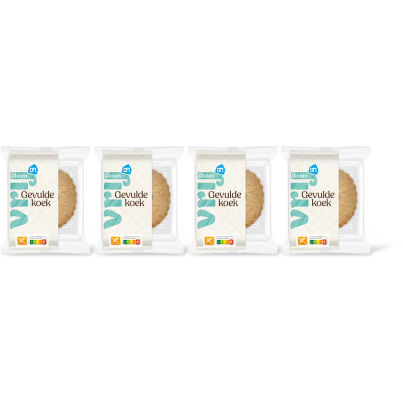AH Glutenvrij Gevulde koek 4-pack