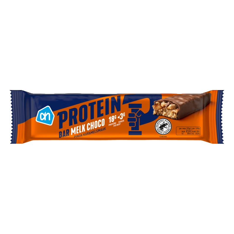 Protein bar melk choco pinda karamel