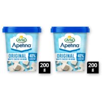 Arla Apetina white cheese in brine 40% 2-pack