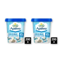 Arla Apetina white cheese in brine 40% 2-pack