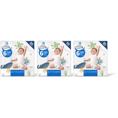 pdp-image-AH Extra droog&zacht luiers maat 6 3-pack