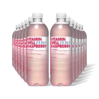 Vitamin Well Zero raspberry 12-pack