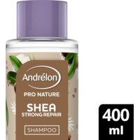 Een afbeelding van Andrélon Pro nature shea strong repair shampoo